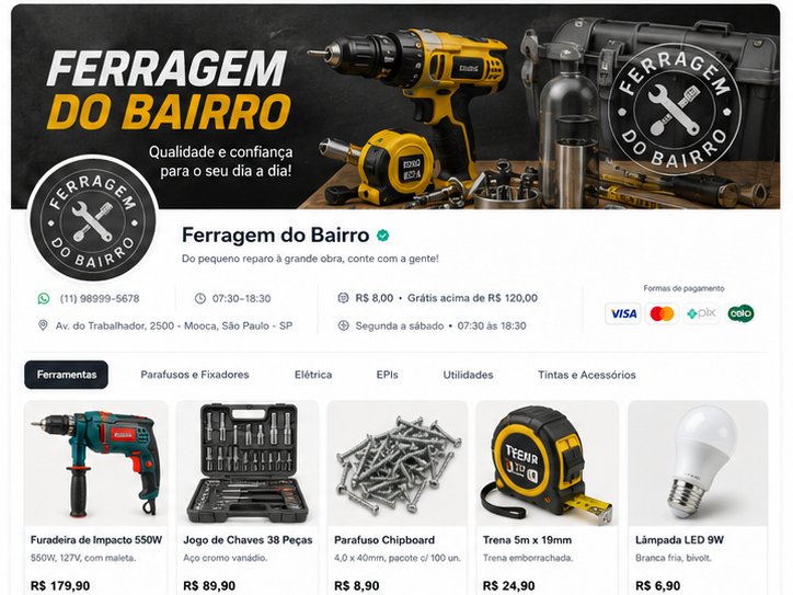 Modelo Ferragem do Bairro