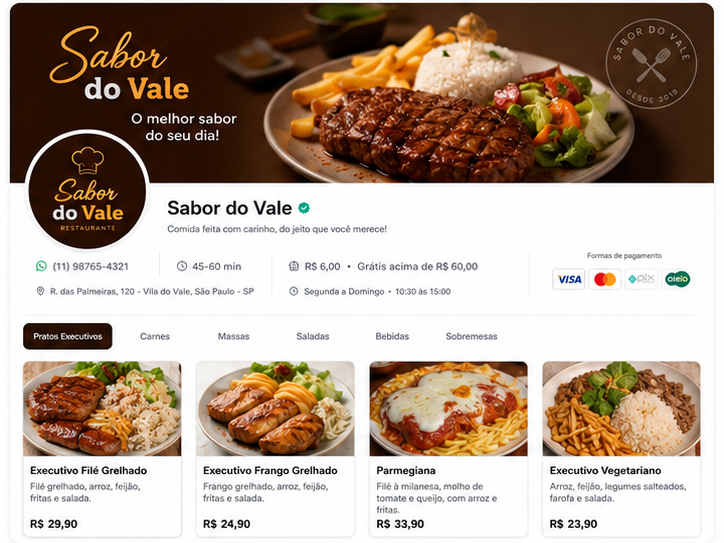Modelo Sabor do Vale